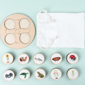 Niños de la Ilustración de madera Toys \\\\\\\\\\\\ \'s Diy Yizhi Puzzle