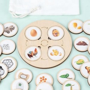 Niños de la Ilustración de madera Toys \\\\\\\\\\\\ \'s Diy Yizhi Puzzle