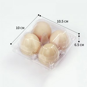 Bandeja de huevo 105*100*65 mm 4 ranuras