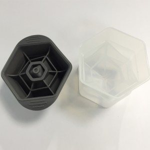 Moldes de hielo de silicona moldes de hielo reutilizables y sin BPA/excelentes para whisky, cócteles, café, refrescos, grandes moldes de hielo de cubos de hielo