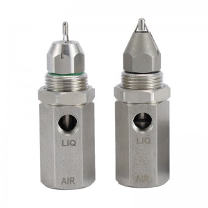 Micro Fog Boquilla de pulverización de atomización ultrasónica para control de polvo de desinfección de aire