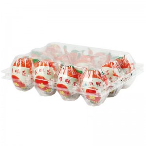 Bandeja de huevo de pato 230*180*70 mm 12 Ganos 3*4