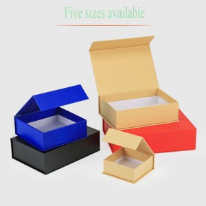 Caja de regalo de color personalizado