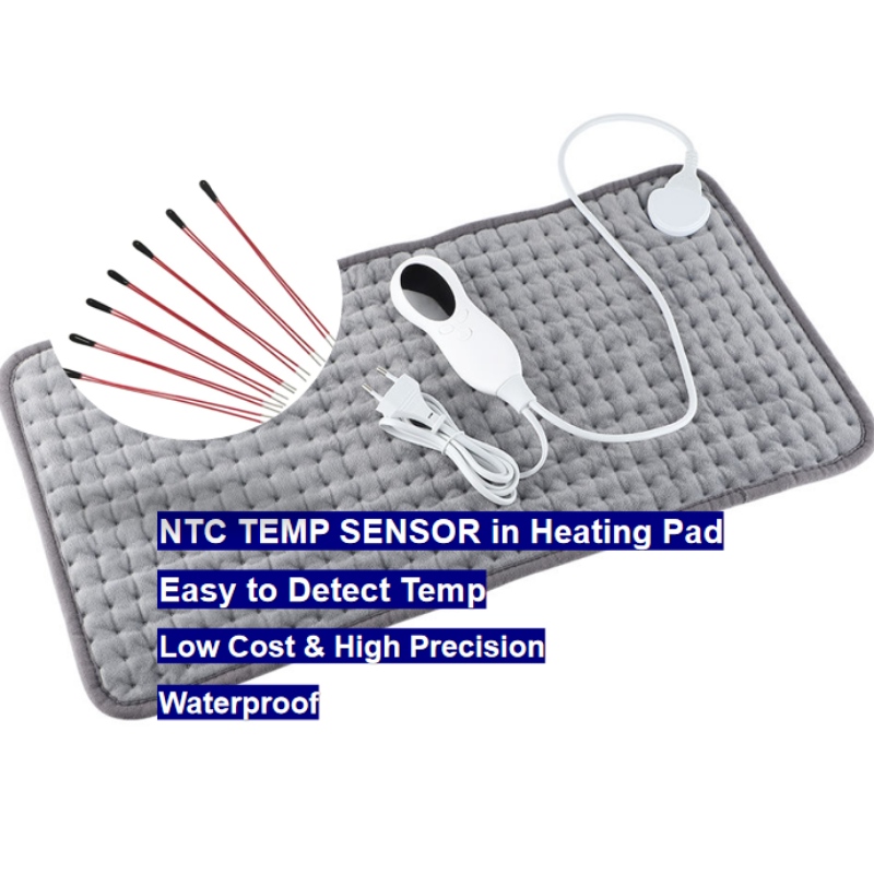 Sensor de temperatura del termistor NTC en el piso de calentamiento de la almohadilla de calentamiento