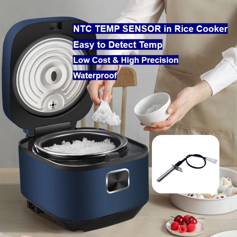 Sensor de temperatura del termistor NTC en la olla de arroz