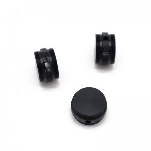 Partes de giro de aluminio CNC del LED