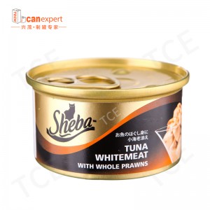 100 ml de té de metal vacío de grado alimento lata de aluminio redonda de aluminio personalizado con tapa de tornillo