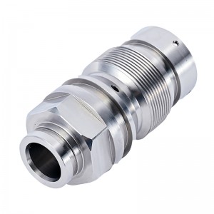 Giro de acero inoxidable de acero CNC