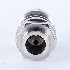 Giro de acero inoxidable de acero CNC