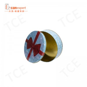 Vela de aluminio de aluminio Vela de aluminio Velas Regalo de Navidad Caja de lata de metal para almacenamiento de manualidades