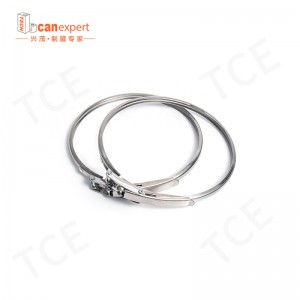 TCE- Fábrica Hot Sale Iron Hoop of Orchid Metalpail Accessories