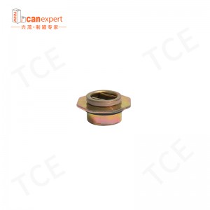 TCE- Price de fábrica Metal CAN Diámetro de 32 mm Cubierta de brida ciega de estaño de 32 mm