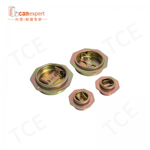 TCE- Price de fábrica Metal CAN Diámetro de 32 mm Cubierta de brida ciega de estaño de 32 mm