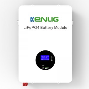 Muro de almacenamiento de energía de ventas de Kenlig Hot 48V/51.2V/48V 100AH ​​150AH 200AH LITHIUM ION LIFEPO4 5kWh 10kWh Batería de almacenamiento de energía solar