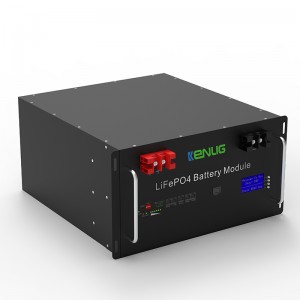 RACK MONTADO 48V 100/150 200AH LIFEPO4 APELITADORES DE ALIGROSA RS232 RS232/RS485/CAN Batería de iones de litio de carga rápida con LCD