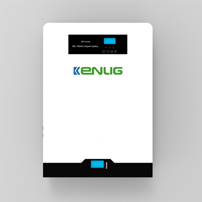 Kenlig Energy Battería de iones de litio, todo en un sistema 51.2V 100Ah Batería de vida de alta calidad de alta calidad