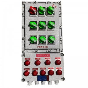 Caja de distribución de energía a prueba de explosión