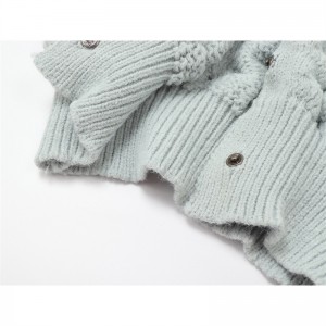 Abrigo de suéter de cárdigan