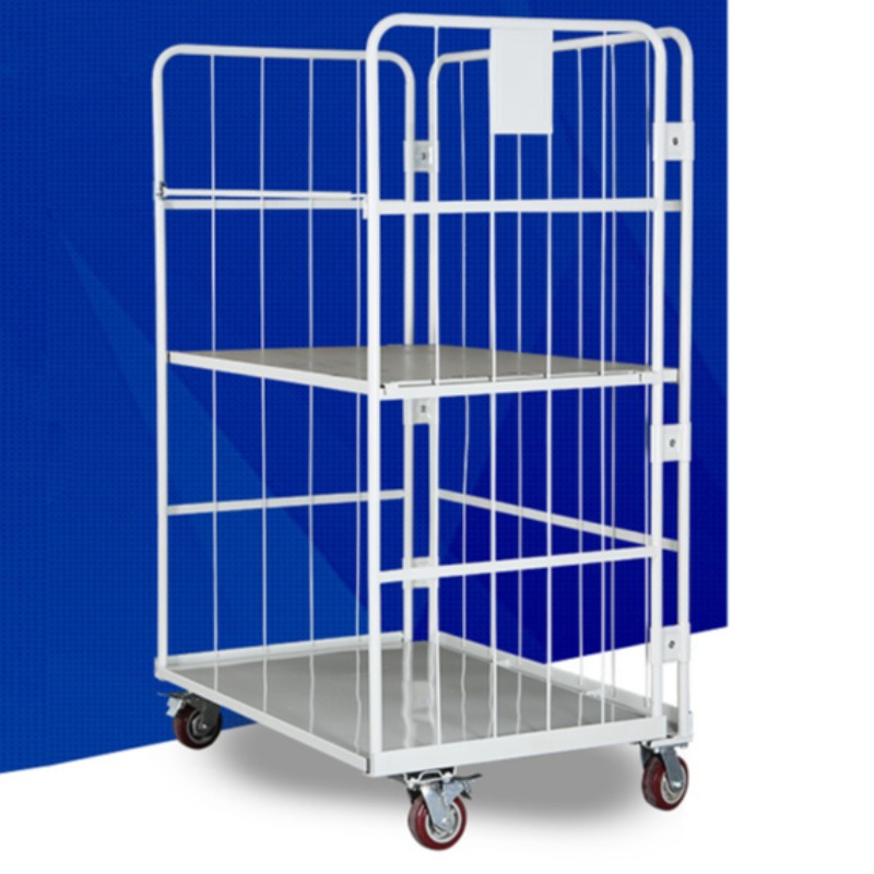 Uso de jaula de rollo de 2 lados