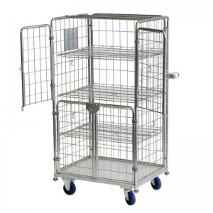 Pallet de rollo de lavandería de cuatro lados