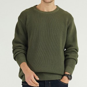 100% de algodón de invierno Custom Men \\\\ s Crew Neck Sweater Jopers de suéter