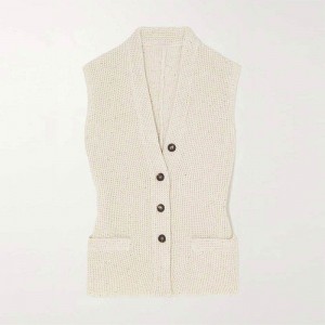 Knitwear Factory Custom 2023 Ropa para mujeres Ropa de verano Sweaters de suéter de cuello