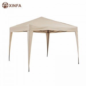 Crosley Furniture Hampton Plegable al aire libre Gazebo, 10 \\\\ \'x 10 \\\\\' - Tan