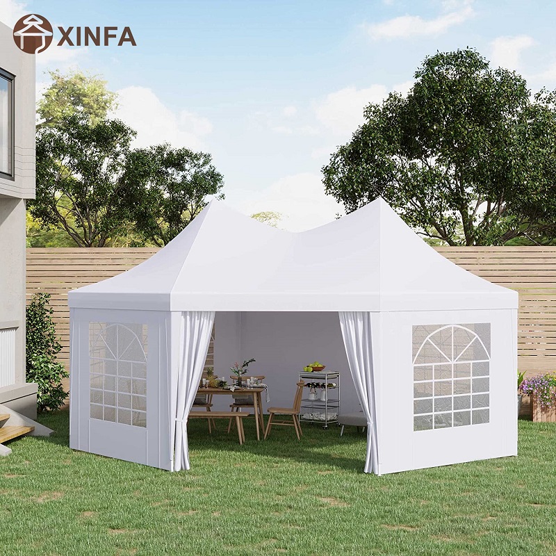 22 \\ 'x 16 \\' ft Canopy Party Tent con 2 puertas de retroceso