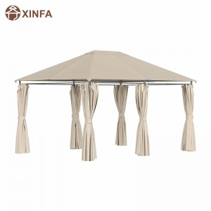 10 \\\\ \'x 13 \\\\\' al aire libre Gazebo Gazebo Gazopy Shelter con 6 paredes laterales extraíbles, caqui
