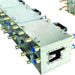 Molde de perfil de extrusión de plástico
