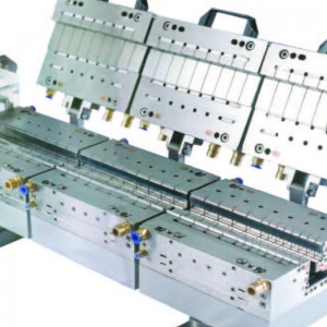 Molde de perfil de extrusión de plástico