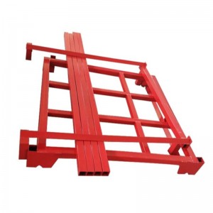 Estante de apilamiento de placas de acero