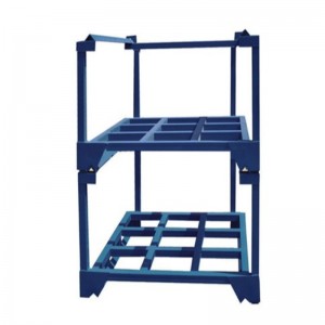 Estante de apilamiento de placas de acero