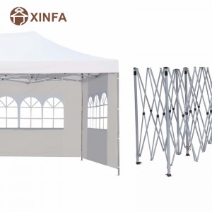 10x 20 pies Pop Up Up Upp Party Gazebo Gazebo Tent Shelter con 4 paredes laterales extraíbles blancos