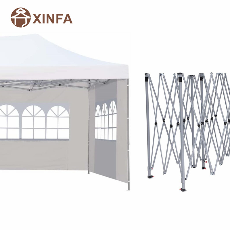 10x 20 pies Pop Up Up Upp Party Gazebo Gazebo Tent Shelter con 4 paredes laterales extraíbles blancos
