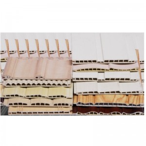 Serie de moldeo de madera de PVC