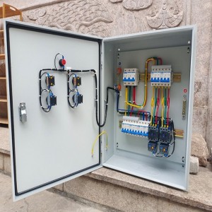 Gabinete de control para el ventilador