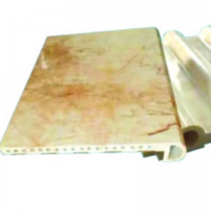 Molde de extrusión de plástico con serie de mármol de imitación