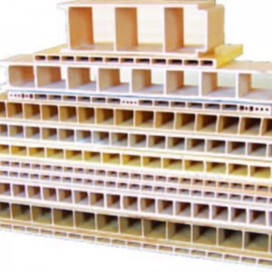 Molde de extrusión de plástico con puerta ancha