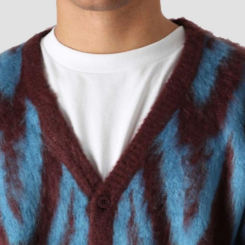 Patrón personalizado de alta calidad Jacquard Design Design Men \\ 'S suéter