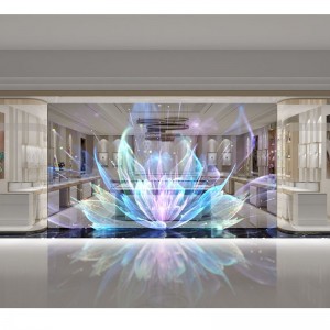 Montaje sobre vidrio