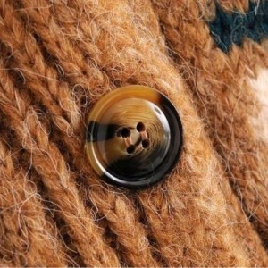 Mujeres Cardigan de Navidad de moda de punto de talla grande personalizada