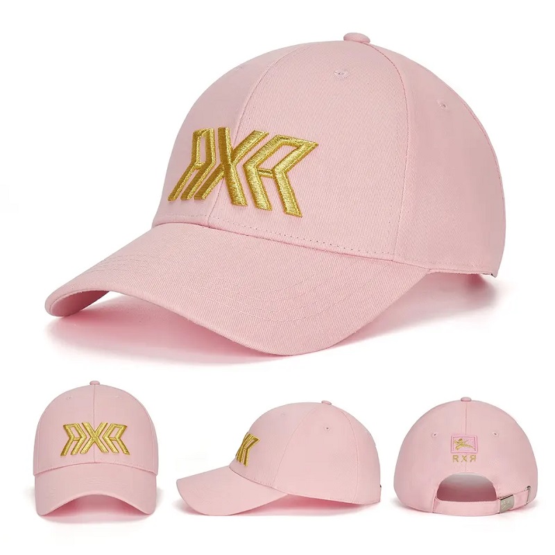 RXG Lisa Brand Cottual de algodón curvado ajustable Running Sports Casquette Hats Snapback Black Base Ball Cap