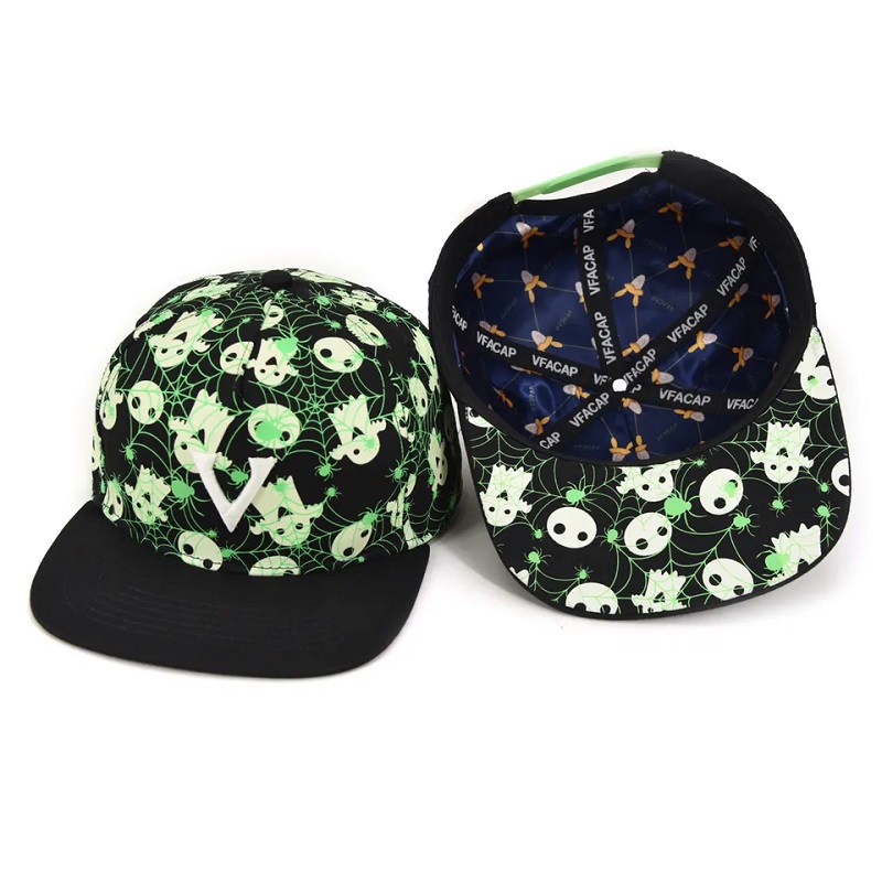 Fashion 6 panel paraniños Sports Sports Hats Personalización Bordado logo paraniños pequeños Snapback sombrero