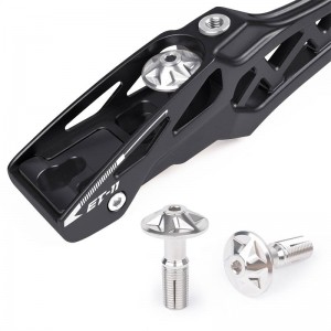 Pernos de tornillo de tiro con arco para recurvar elevadores de arco