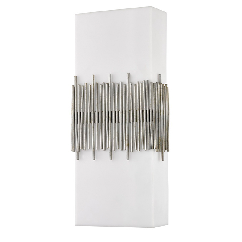 Hospitality Hotel Wall Donce con acabado silvenoso antiguo y sombra acrílica rectangular en el hotel típico de invitaciones