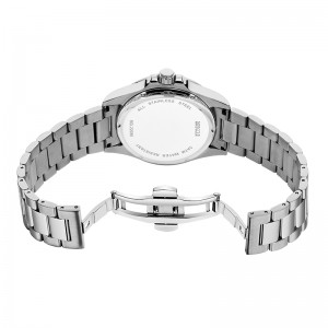 Baogela New Blue Red Water Ghost Ghost Watch \\\\ \'s Watch de 50 metros Correa de acero inoxidable Movimiento suizo Relogio Masculino 22807