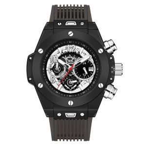 Baogela Brand Full Transparent Watch Luxury Mens Watch Fashion Sports Military Relogs Creative Men Women Chronograph Quartz Watch 20013