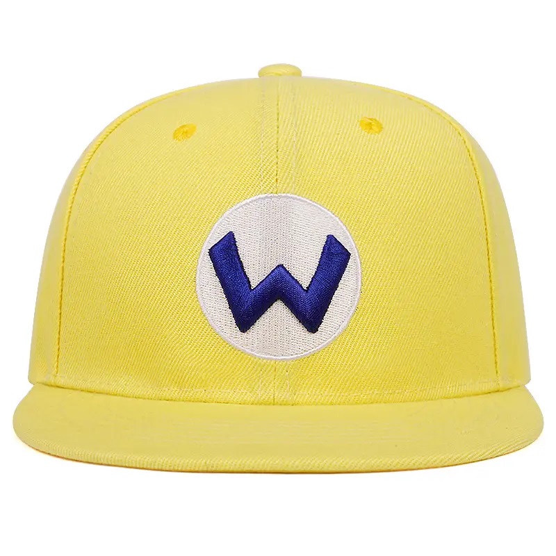 Fashion Women Men Hat 3D Bordado logo Snapback Cap 6 Panel de algodón Hip Hop Tap Sport Outdoor Baseball Flat Cap