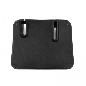 Esteras de piso de goma antideslizantesnegras